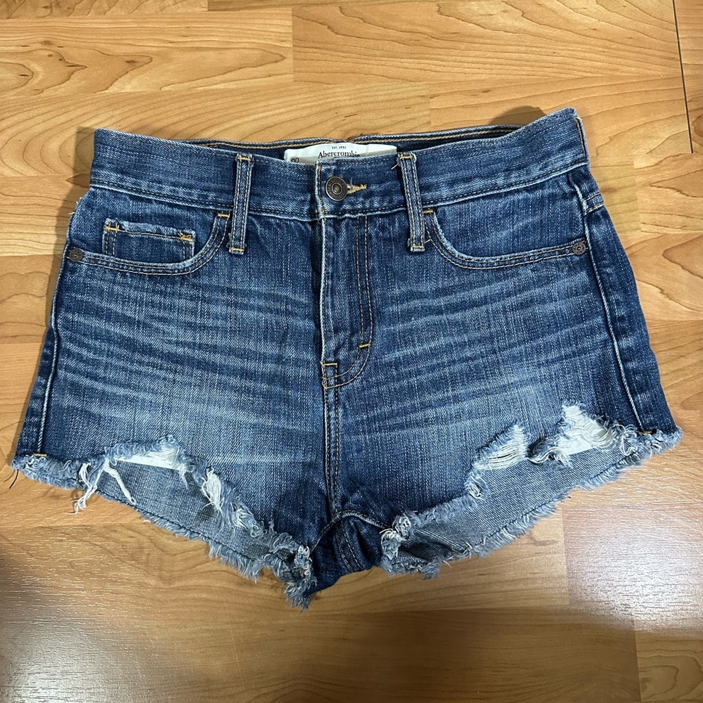 Abercrombie jean shorts